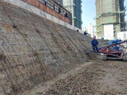 铁力建筑边坡支护